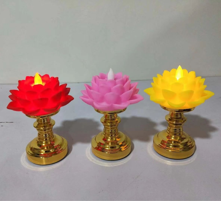 Mẫu Đèn hoa sen- Hoa lưu ly- Hoa 3 Bông- Hoa 7 bông
